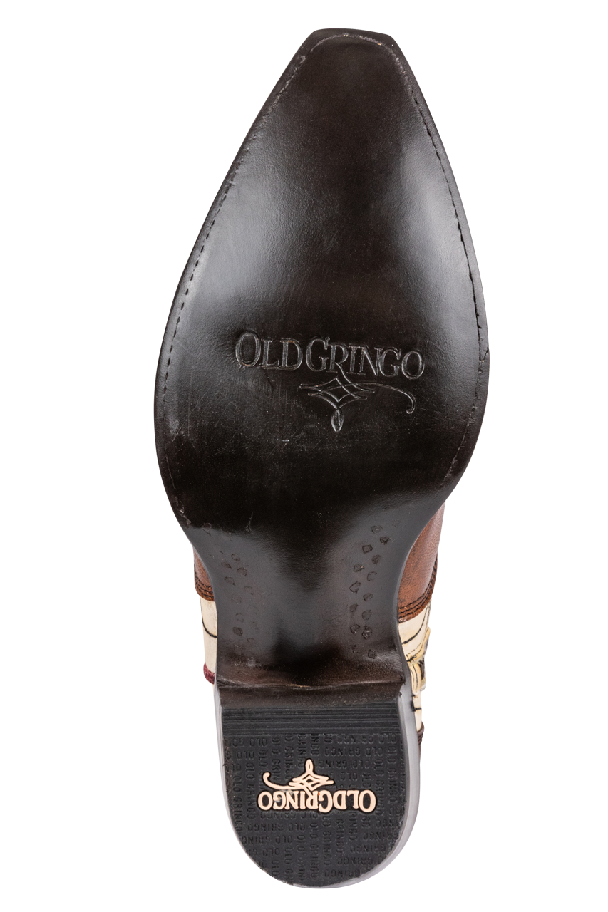 Old Gringo Full Bloom Cowgirl Boots - Cream