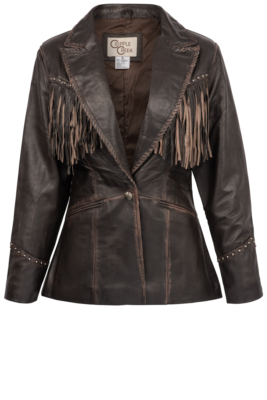 Cripple creek fringe jacket best sale