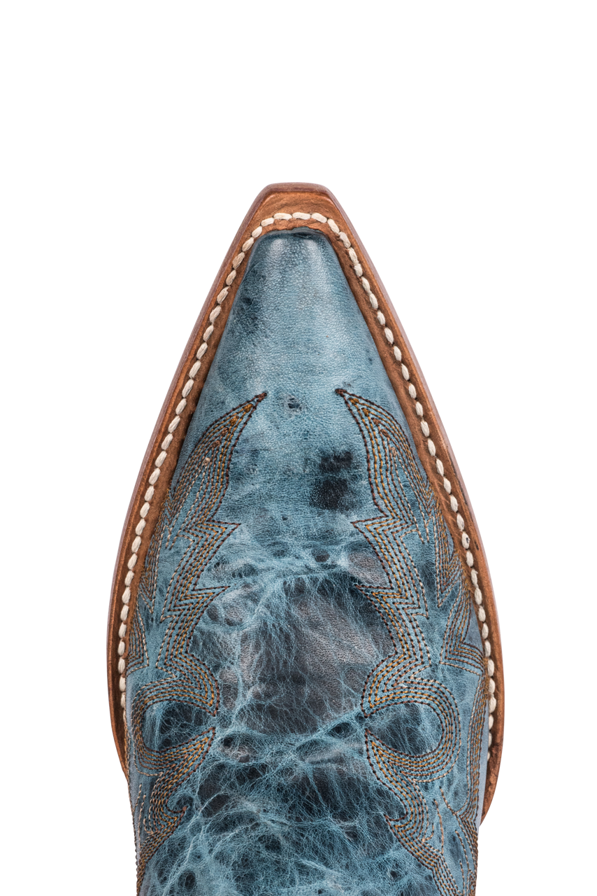 Black Jack Lone Star Cowgirl Boots - Cobalt