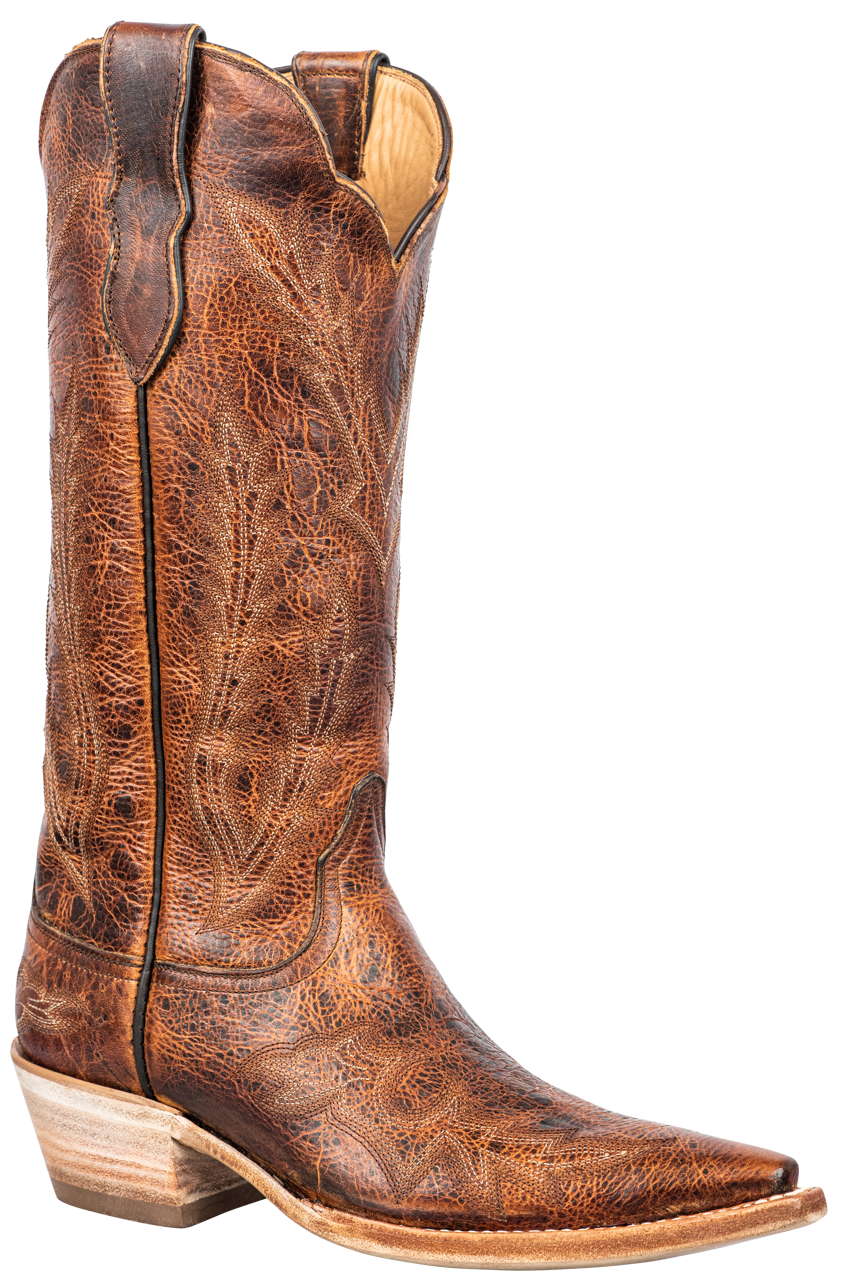 Black Jack Outpost Cowgirl Boots - Brandy