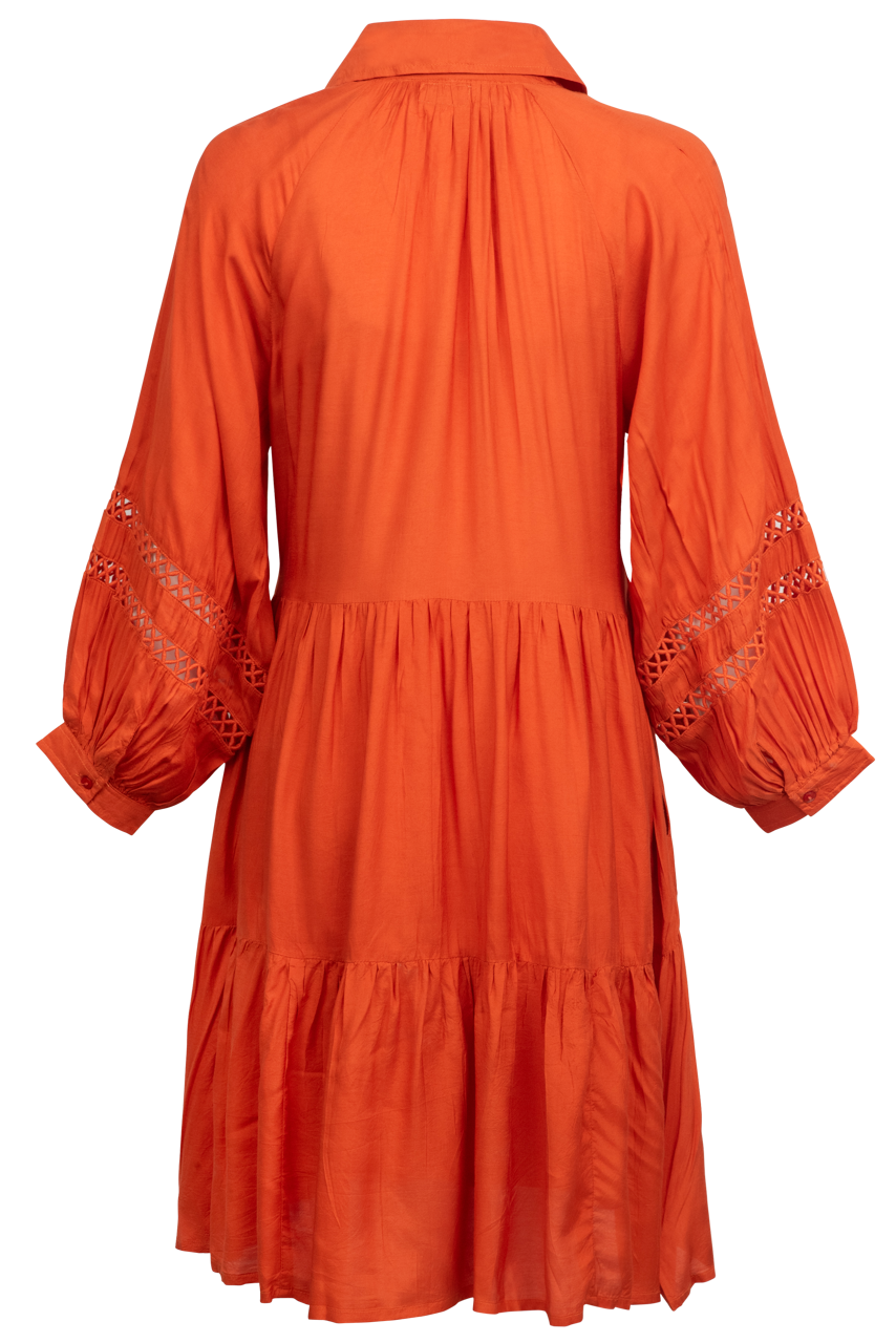 LulaSoul Tiered Eyelet Dress