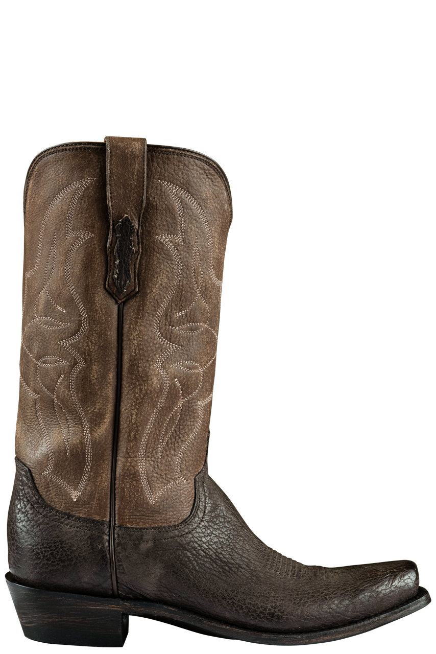 Shark top cowboy boots