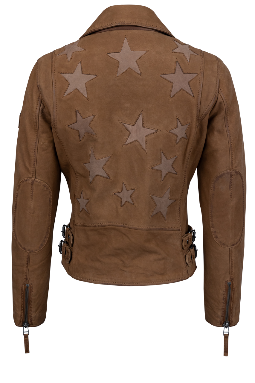 Mauritius Misty Brown Leather Jacket