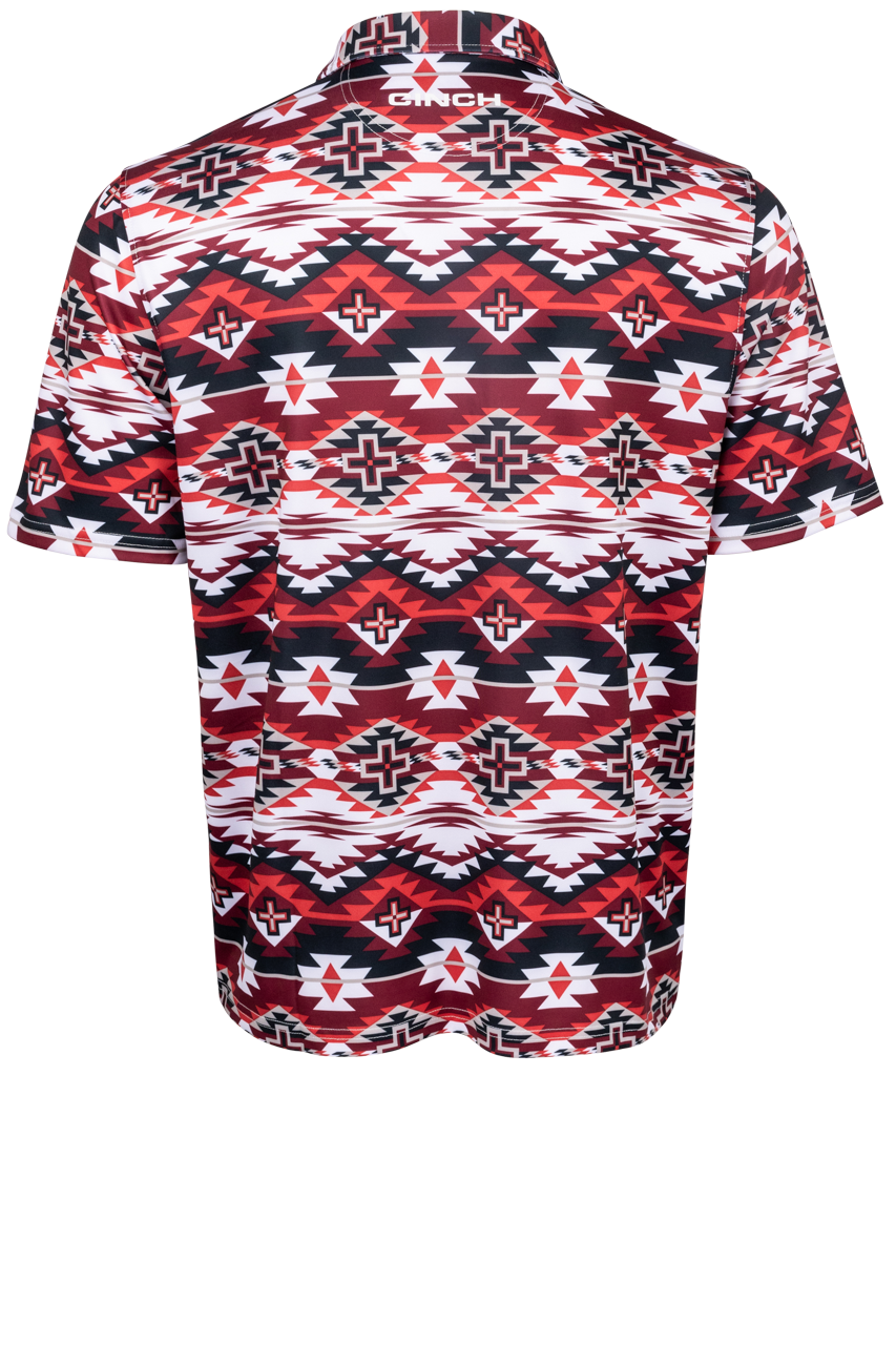 Cinch Arena Flex Polo Shirt - Southwestern