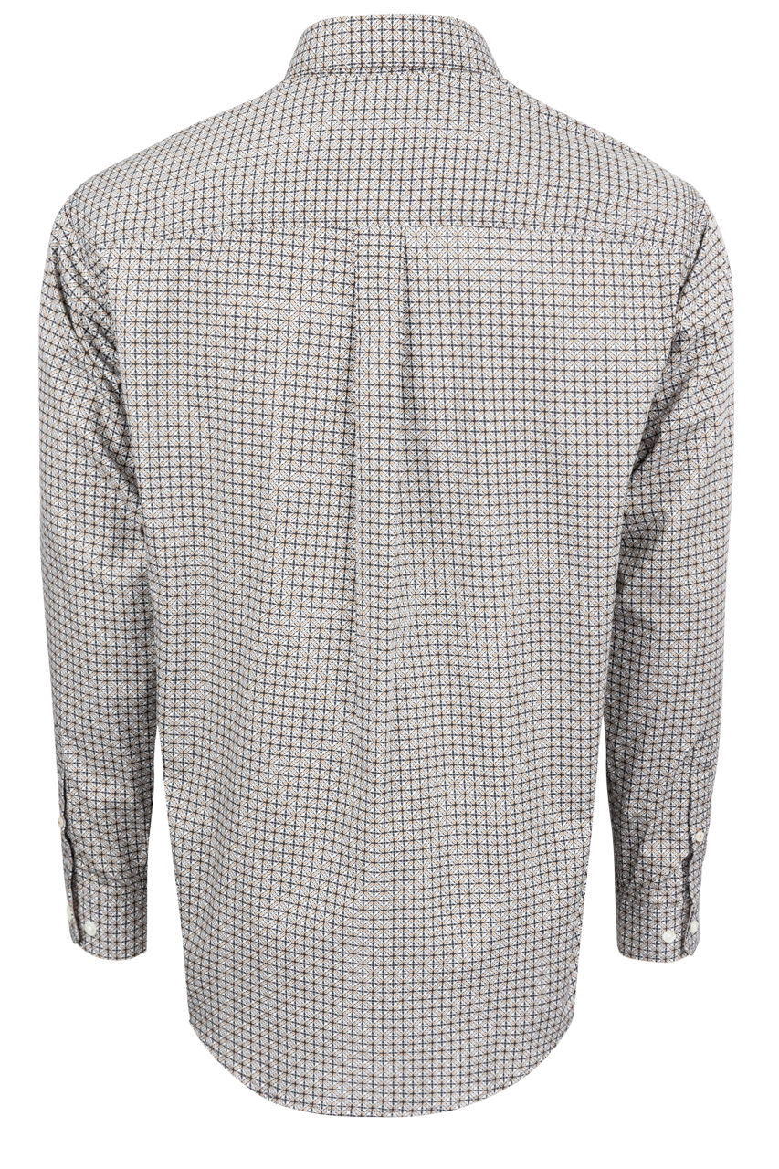 Cinch Button-Front Shirt - Multi