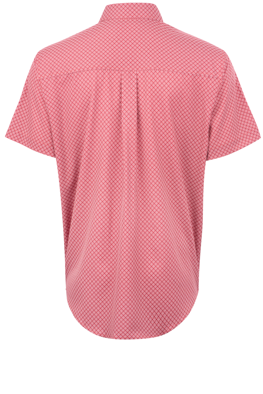 Cinch Arenaflex Button-Front Shirt - Red Diamond