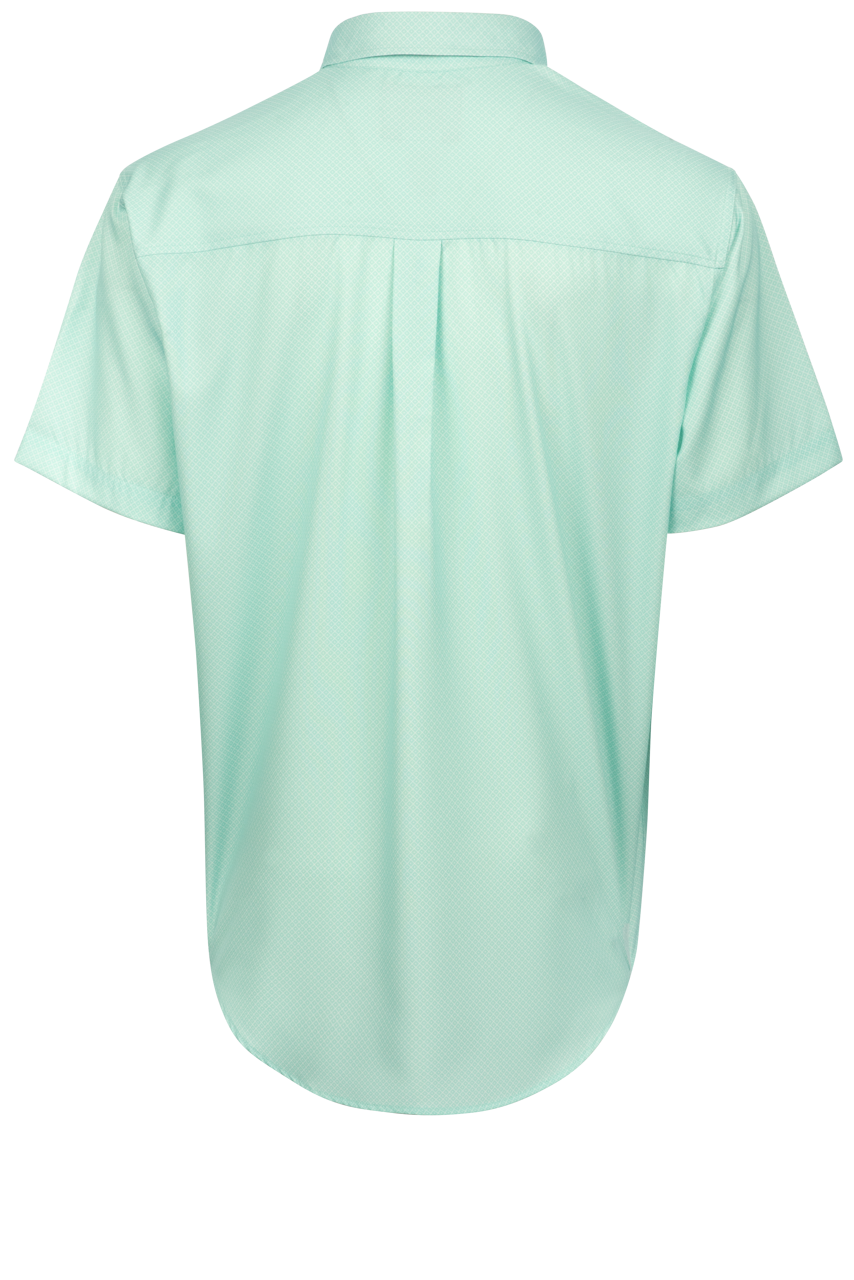 Cinch Arena Flex Button-Front Shirt - Mint Diamond