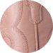 Tecovas Maggie Cowgirl Boots - Misty Rose