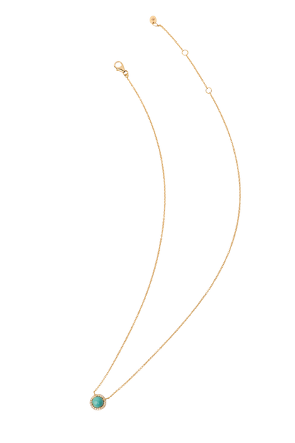 Christina Greene 14K Gold & Diamond Pendant Necklace