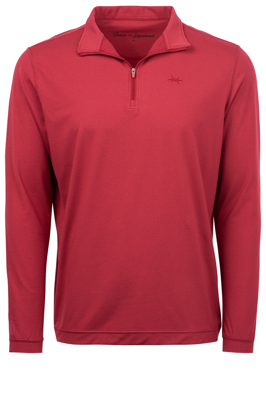 Texas Standard Performance Hybrid Quarter Zip Shirt