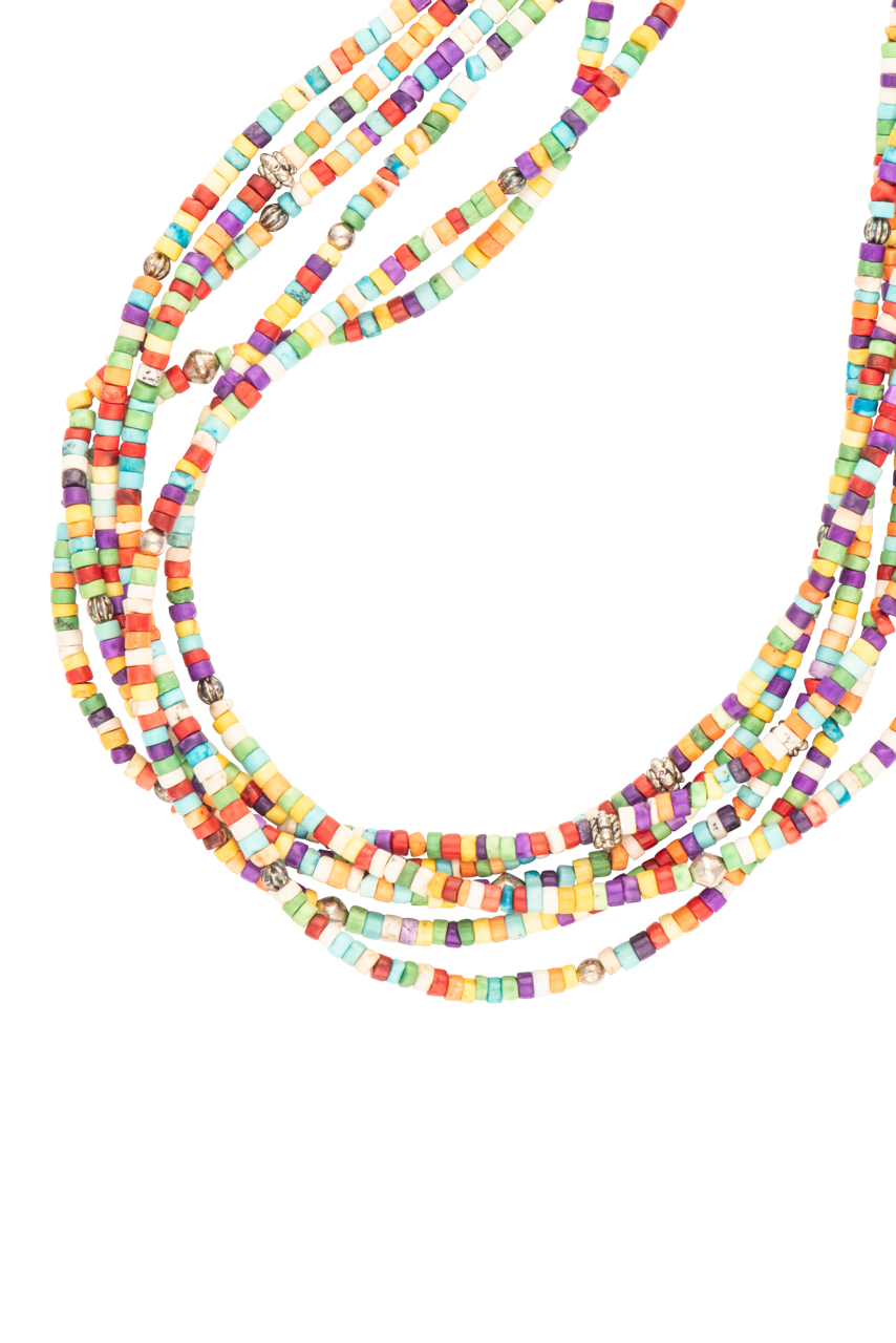 Sweet Tea Jewelry Heishe Beaded Necklace Set