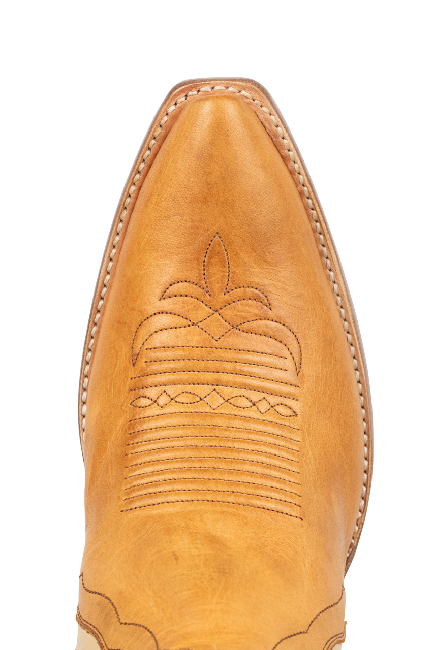 Stallion Women's Ranch Hand Tulip Cowgirl Boots - Honey