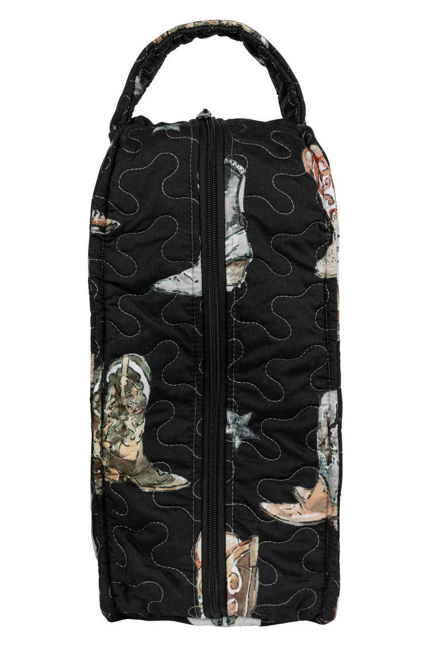 Ida Mae Thunderbird Boot Bag - Black