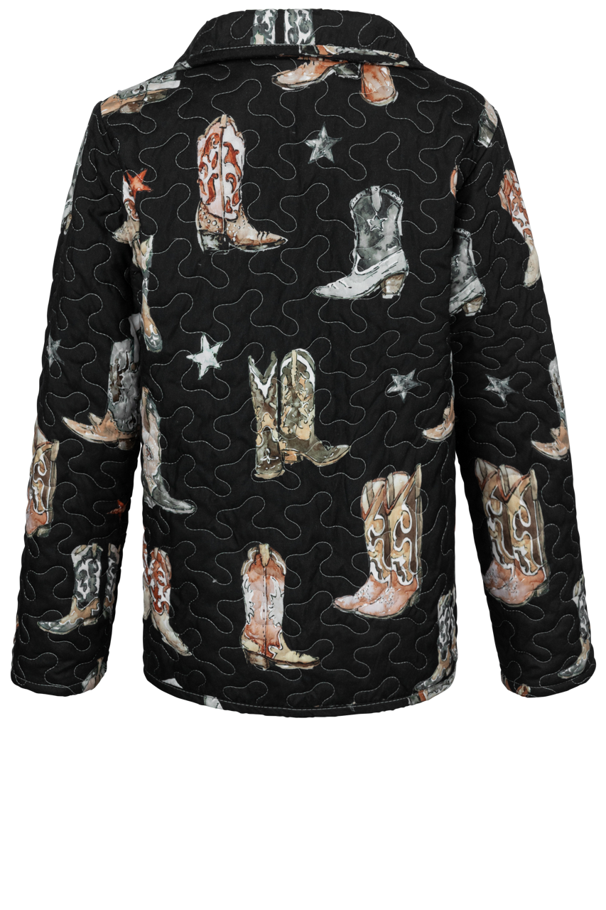 Ida Mae Thunderbird Boots Jacket - Black