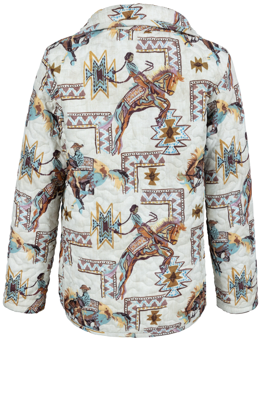 Ida Mae Quilted Kit Snap Jacket