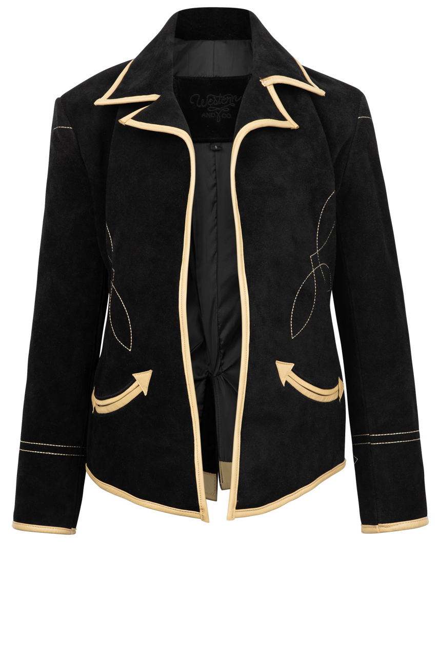 Western & Co. Rodeo Ready Suede Blazer