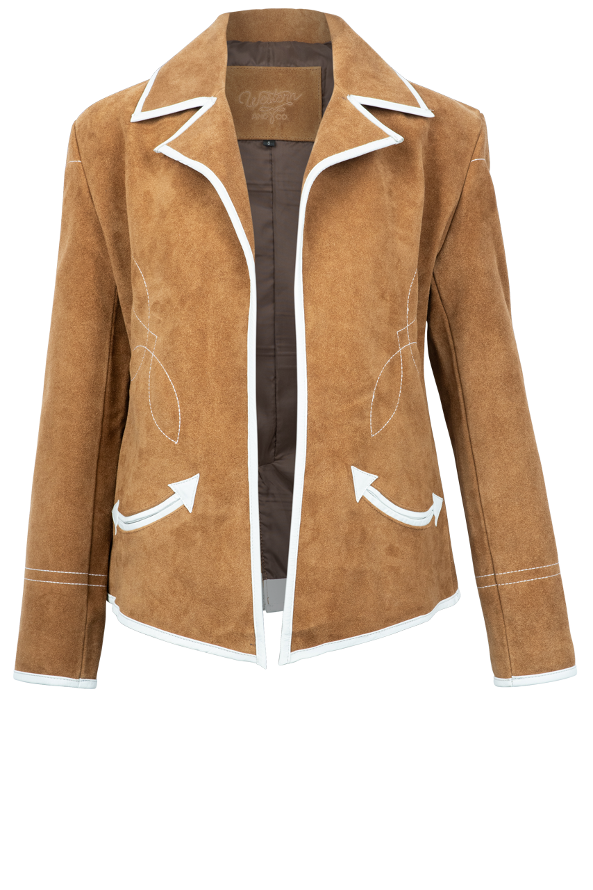 Western & Co. Rodeo Ready Suede Blazer