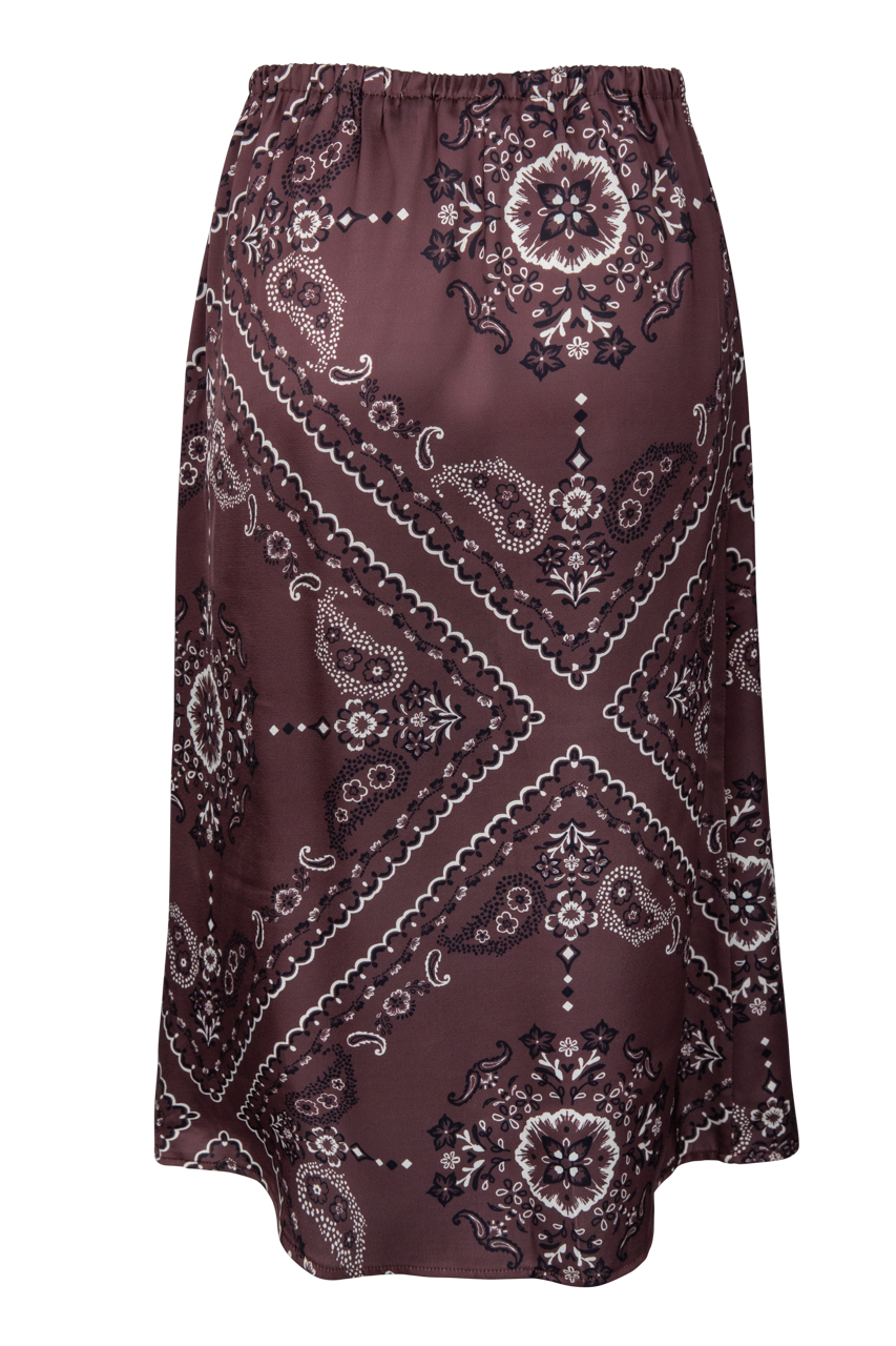 Raisonnel Paisley Midi Skirt