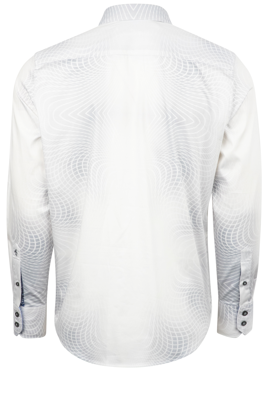 Robert Graham Fairchild Abstract Button-Front Shirt