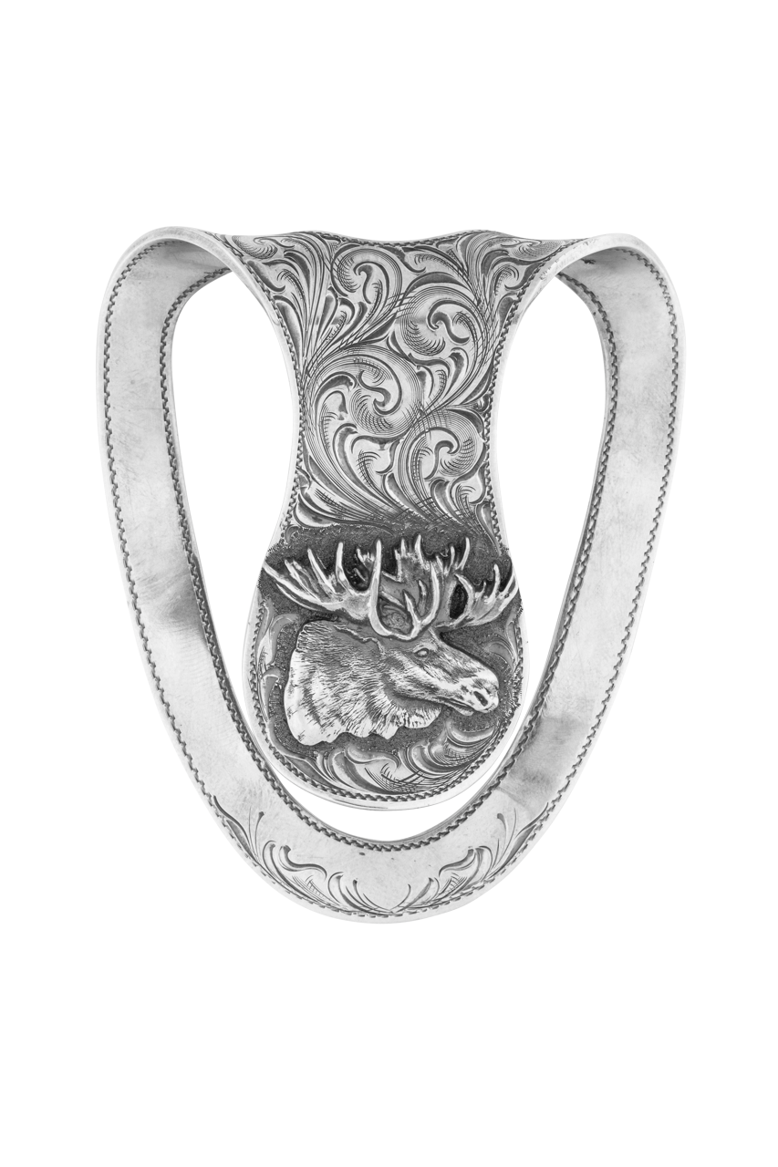 Clint Orms San Jac 1800 Silver Money Clip