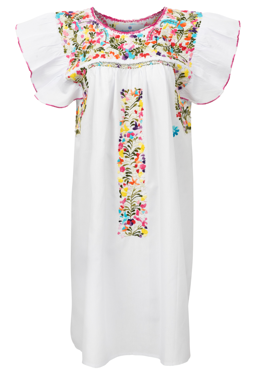 Margarita Mercantile White Western Sara Dress Margarita Mercantile White Western Sara Dress