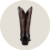 Stallion American Alligator Cowboy Boots - Chocolate