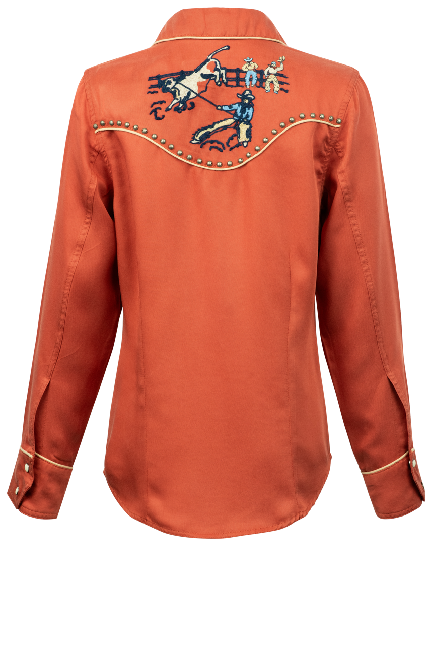 Double D Ranch Bull by the Horns Top