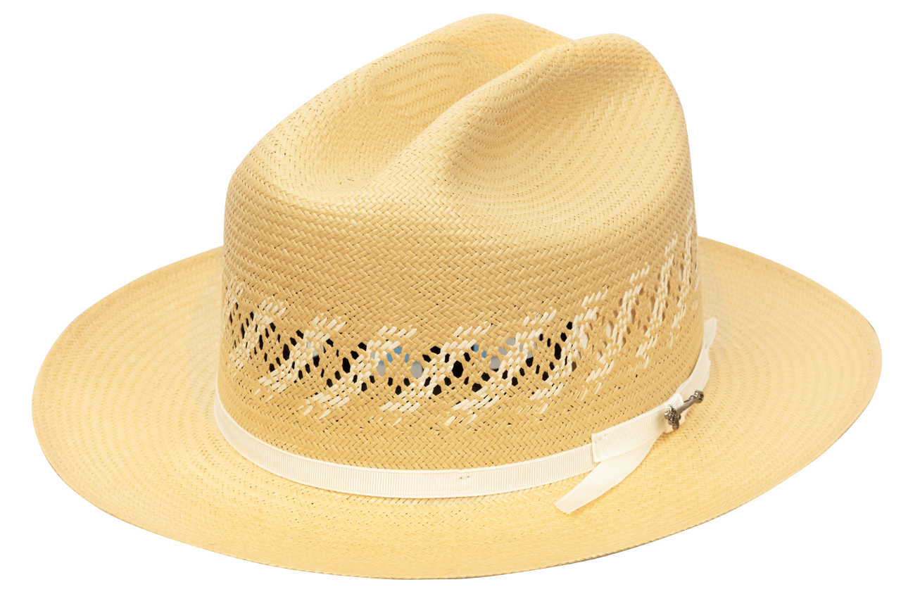 Panama Hat Stetson Open Road Straw Toast Open Road 10X Straw Hat