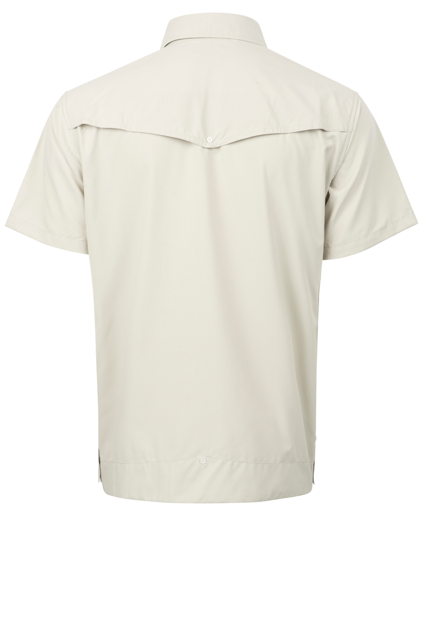 Texas Standard Lonestar Guayabera Shirt - Gray