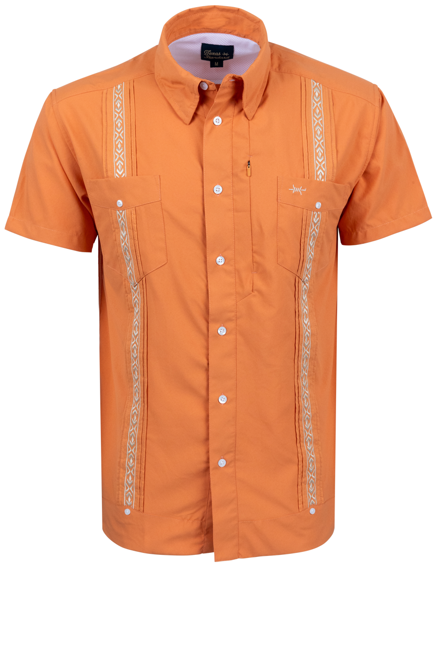 Texas Standard Libre Guayabera Fishing Shirt - Bahia