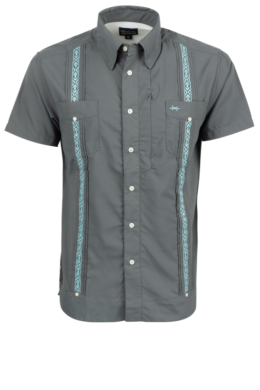 Texas Standard Libre Guayabera Fishing Shirt - Trucha