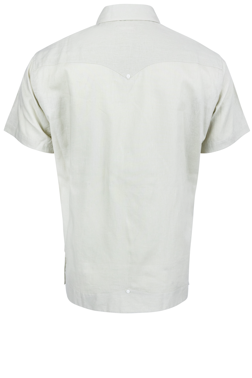 Texas Standard Tejas Guayabera Shirt - Cedro
