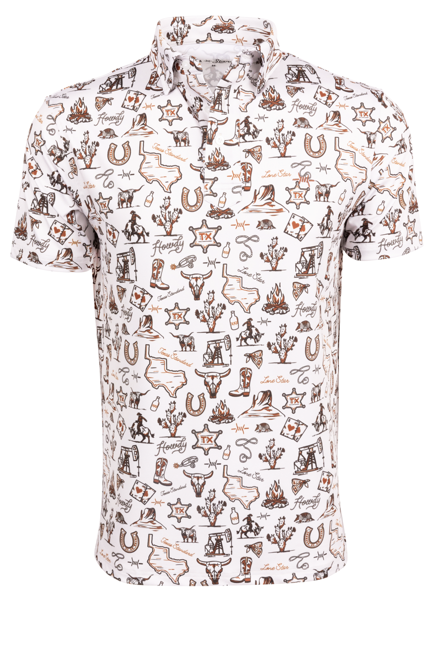 Texas Standard Traditions Polo Shirt - Outlaw