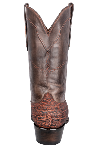 Black Jack Men's Vintage Elephant Cowboy Boots - Chestnut