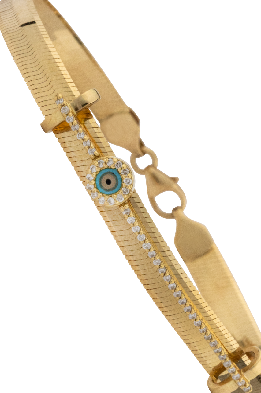 Gold & Diamond Bangle