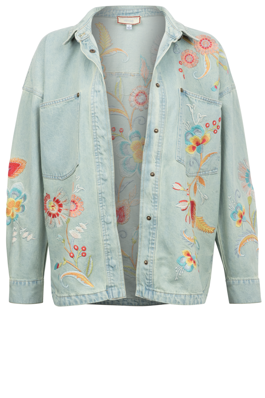 Johnny Was Joele Denim Overshirt