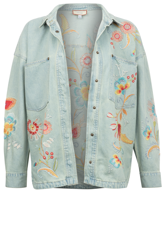 Johnny Was Joele Denim Overshirt