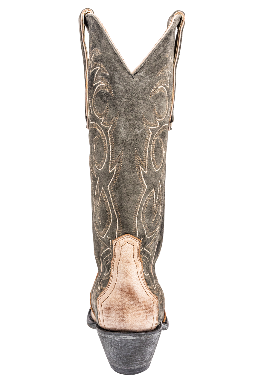 Old Gringo Somers Cowgirl Boots - Tan and Green