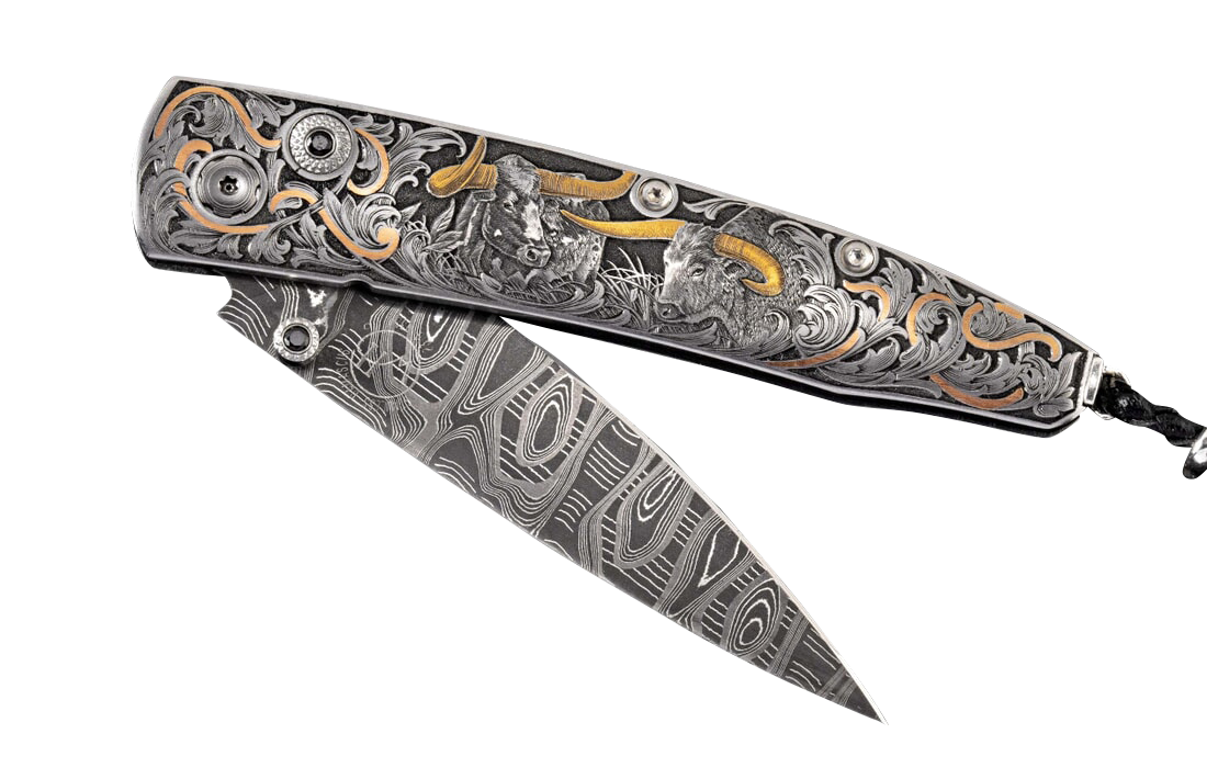 William Henry Longhorn II Pocket Knife