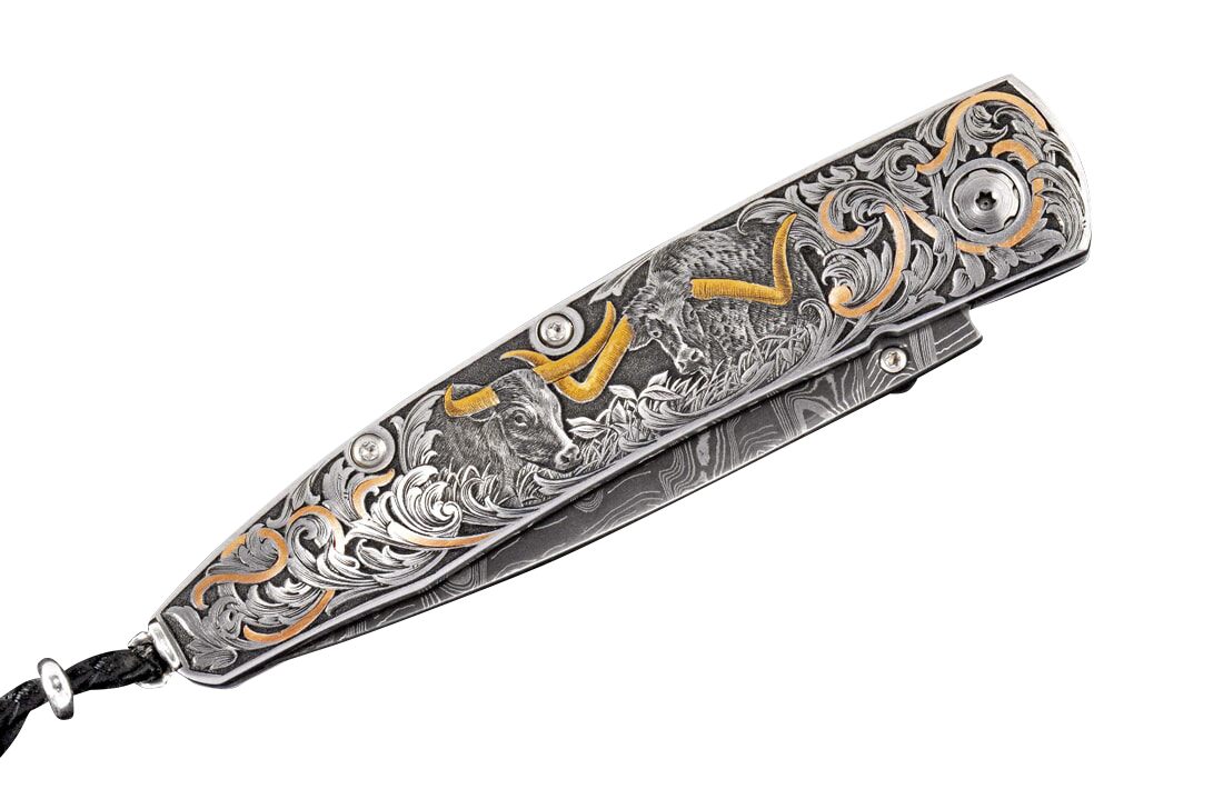 William Henry Longhorn II Pocket Knife
