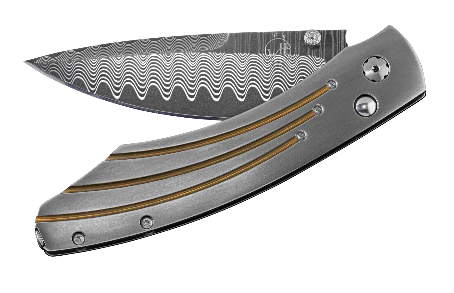 William Henry Golden Arch Pocket Knife