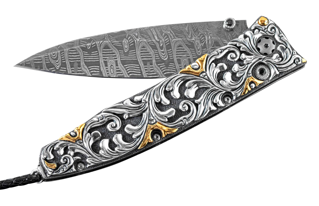 William Henry Golden Dawn Pocket Knife