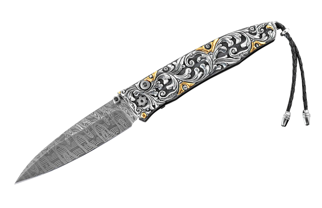 William Henry Golden Dawn Pocket Knife