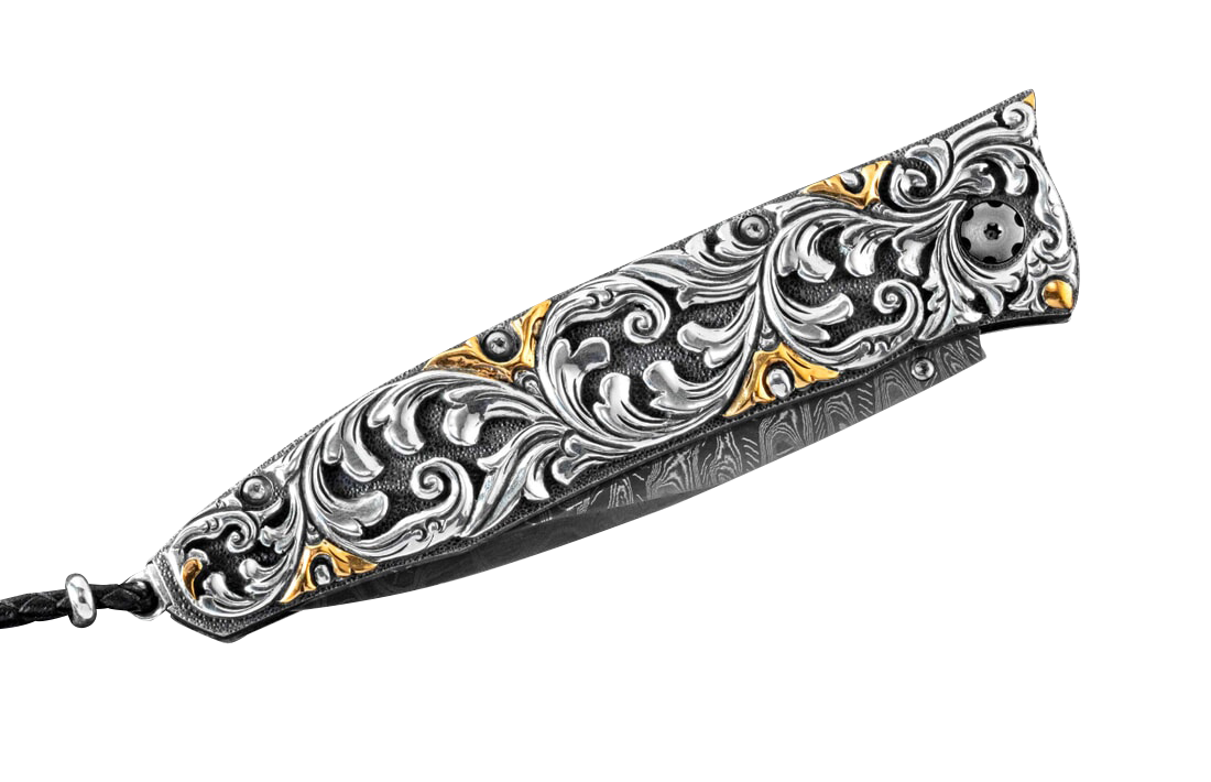 William Henry Golden Dawn Pocket Knife