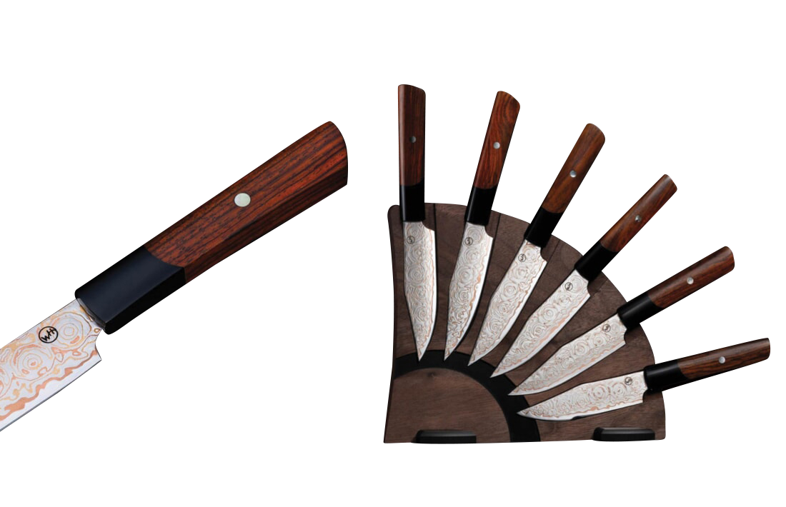 William Henry Kultro Flare Steak Knife Set