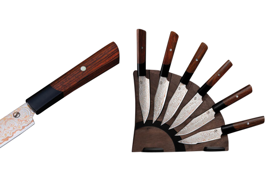 William Henry Kultro Flare Steak Knife Set