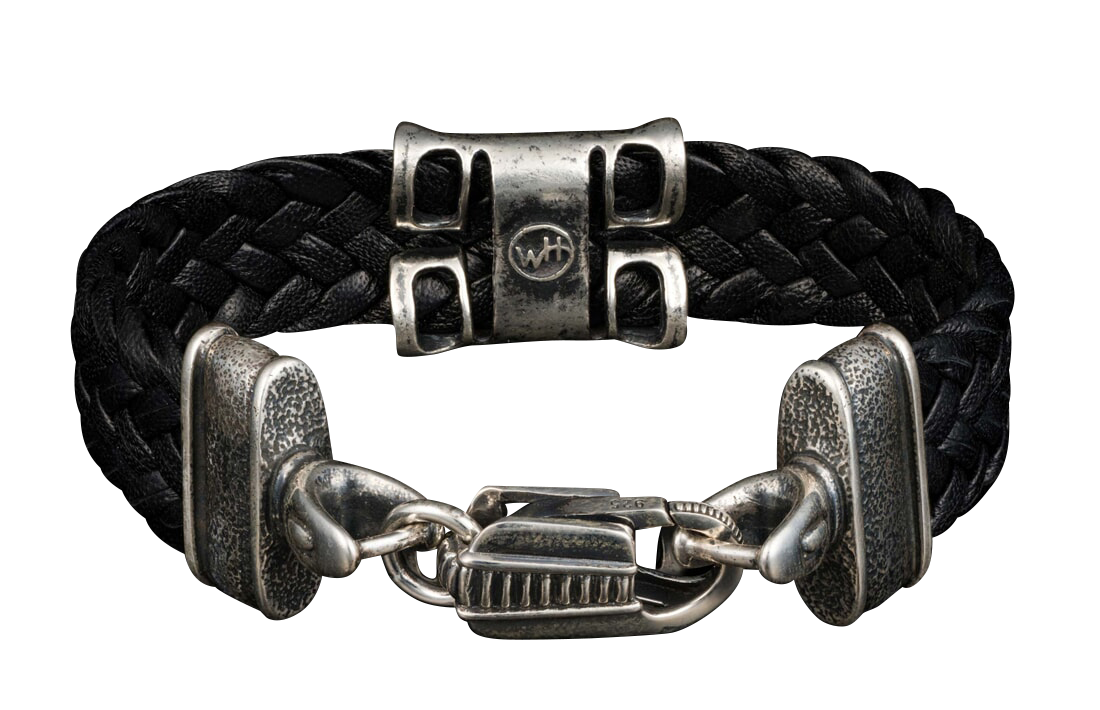 William Henry Black Rhomb Bracelet