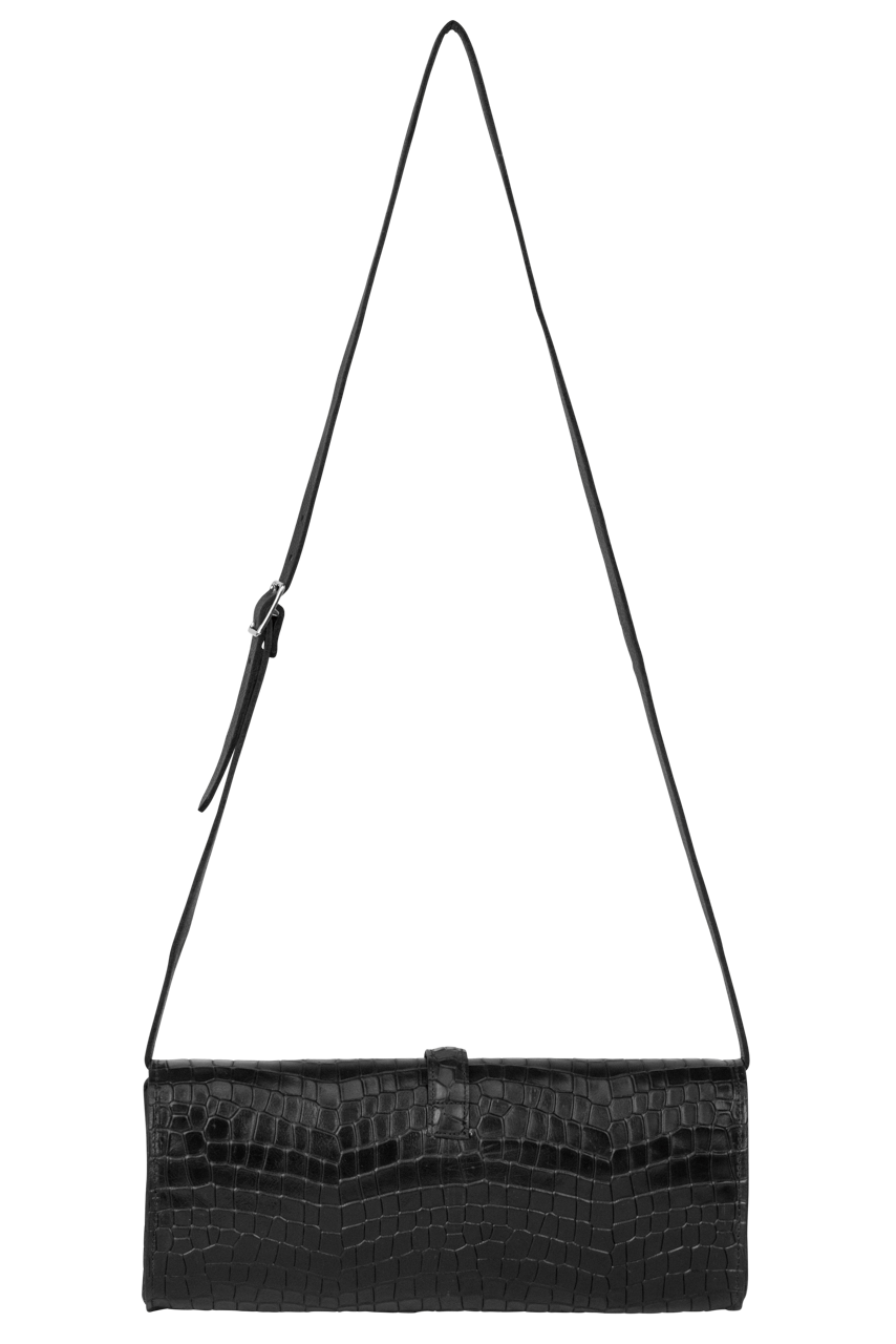 Juan Antonio Crocodile Small Clutch