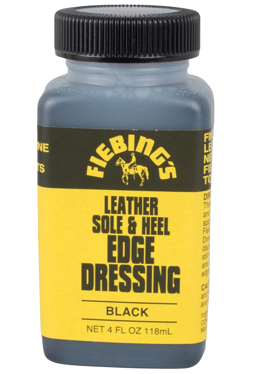 M and F Western Leather Sole and Heel Edge Dressing - Black M and F Western Leather Sole and Heel Edge Dressing - Black