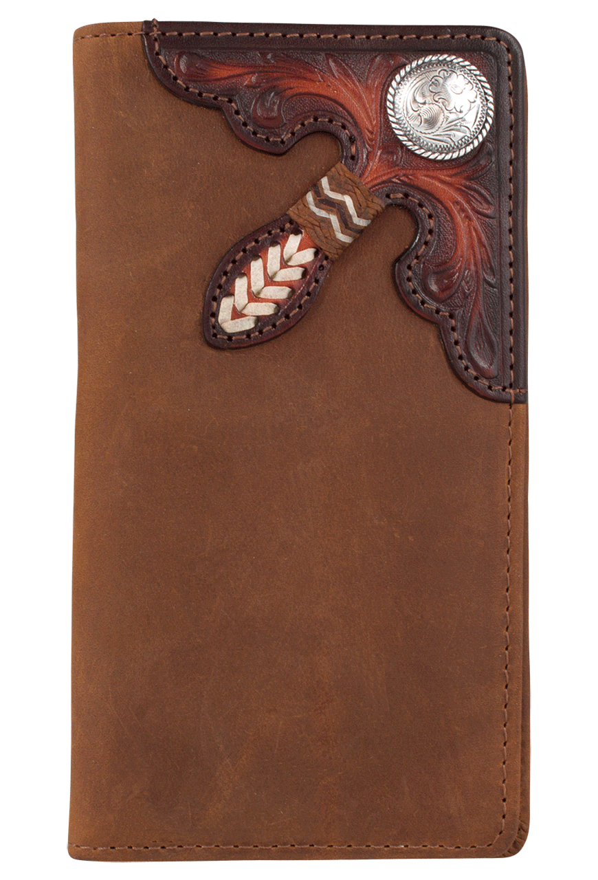 Justin Brown Buckaroo Checkbook Wallet